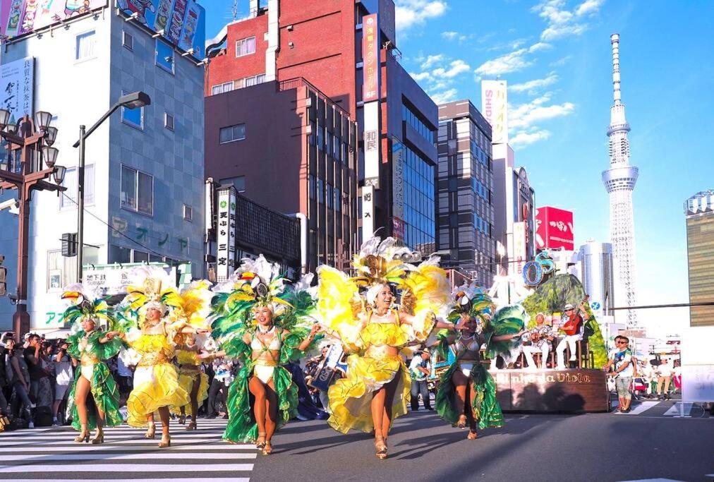 203 Oshiage Sta 3mins Walk! Wi-fi Elevator 4pax Appartement *